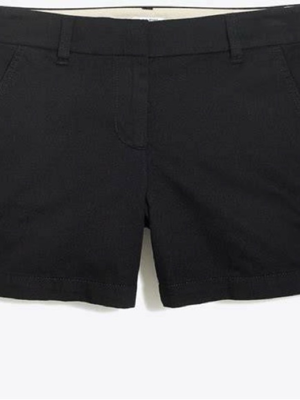 J.Crew Black Chino Shorts
